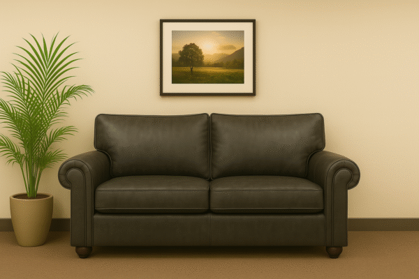 Clare Leather Sofa