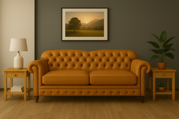 Truro Leather Sofa