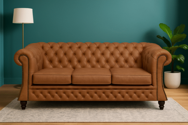 Wadebridge Leather Sofa