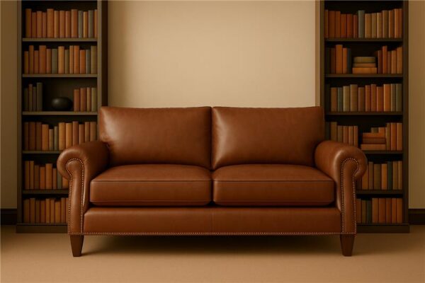 Castlederg Leather Sofa