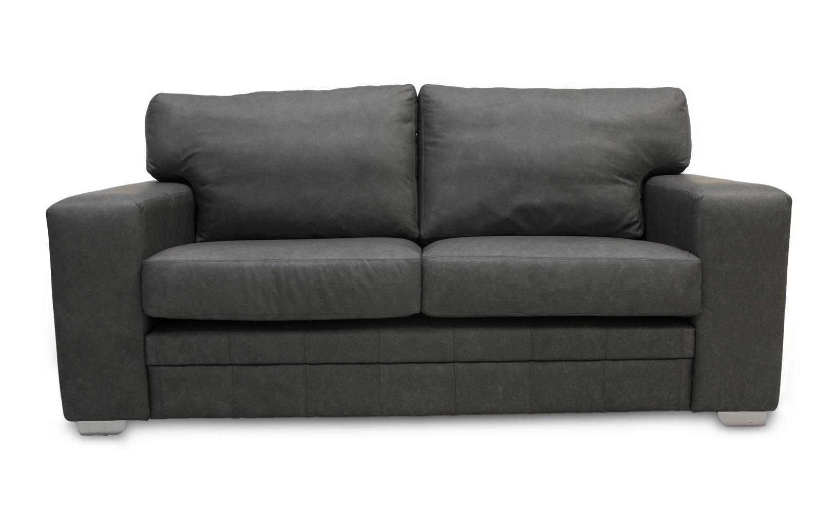 square arm bonded leather sofa threshold
